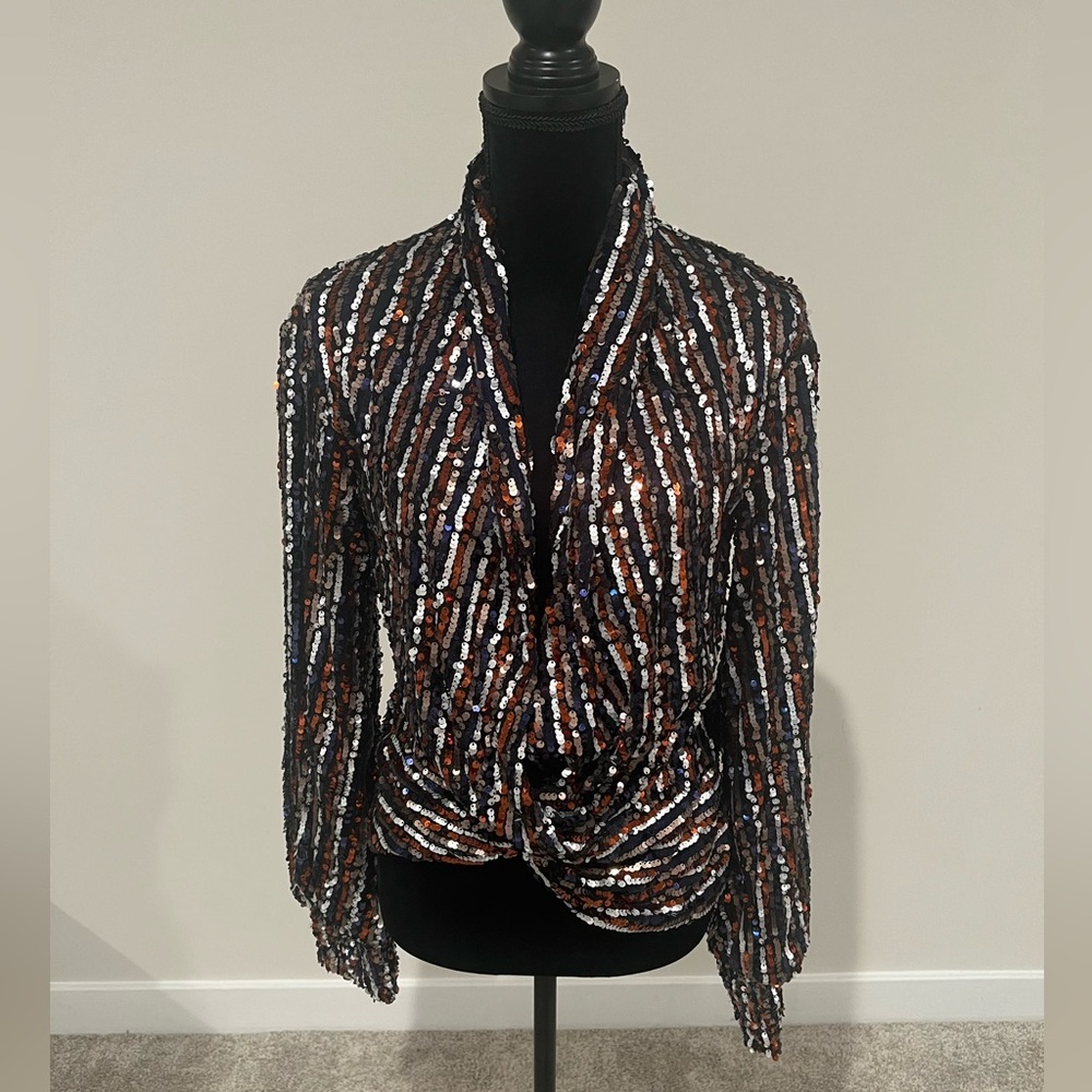 Fate Sequined Blouse size L